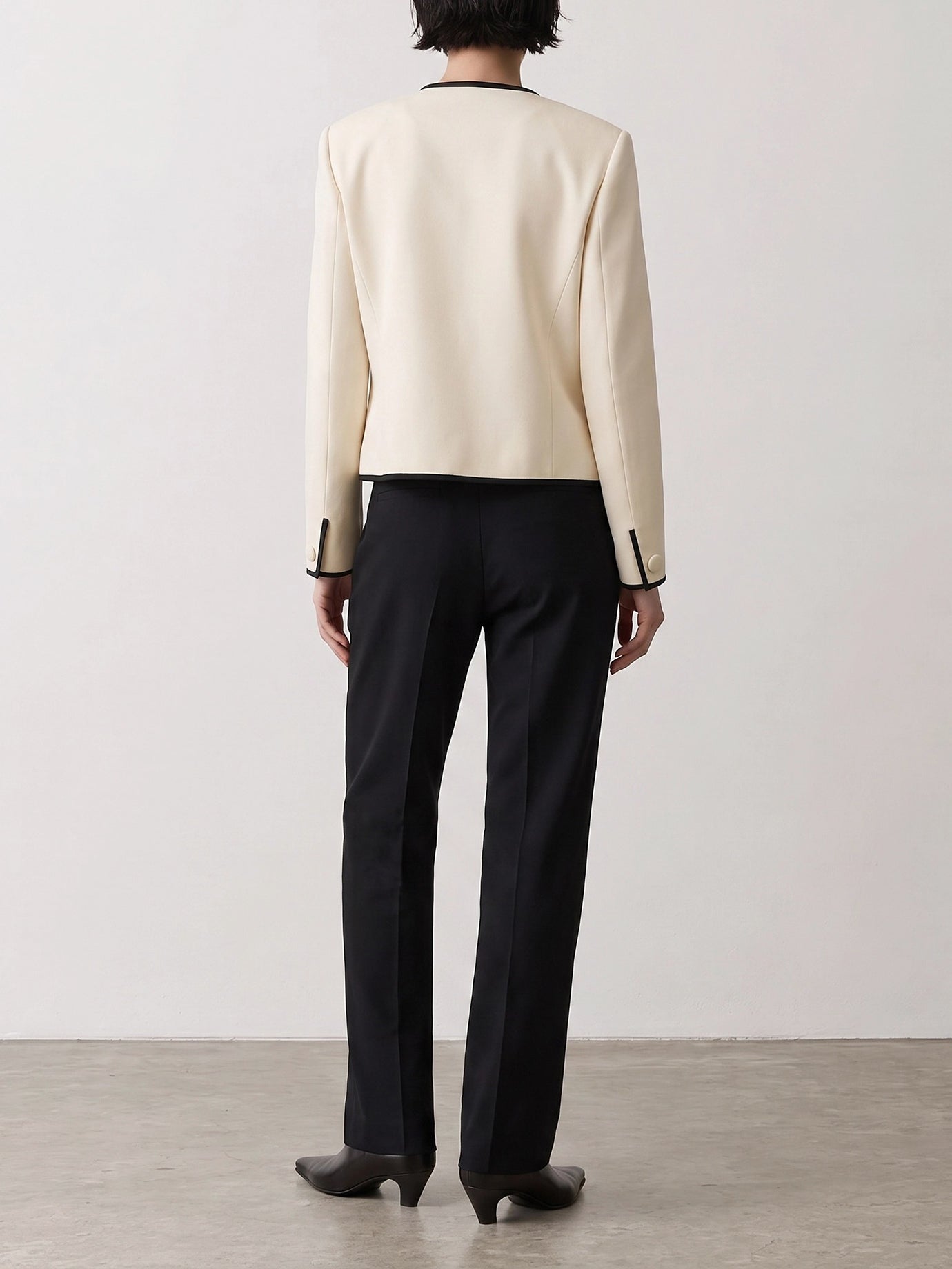 Tailored trousers Solid colour  Blue - Khaite Women | PDP | VIETTI Online Store | thumbnail_3