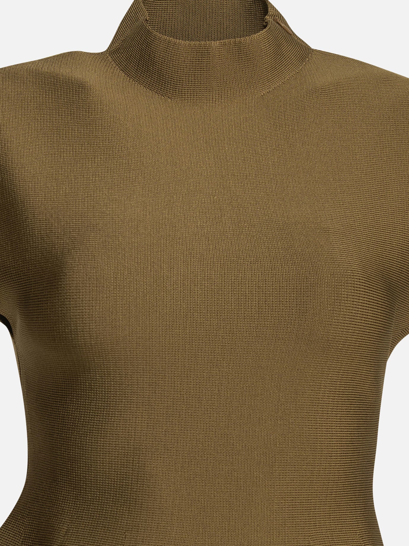 Casual tops Solid colour  Brown - Khaite Women | PDP | VIETTI Online Store | thumbnail_3