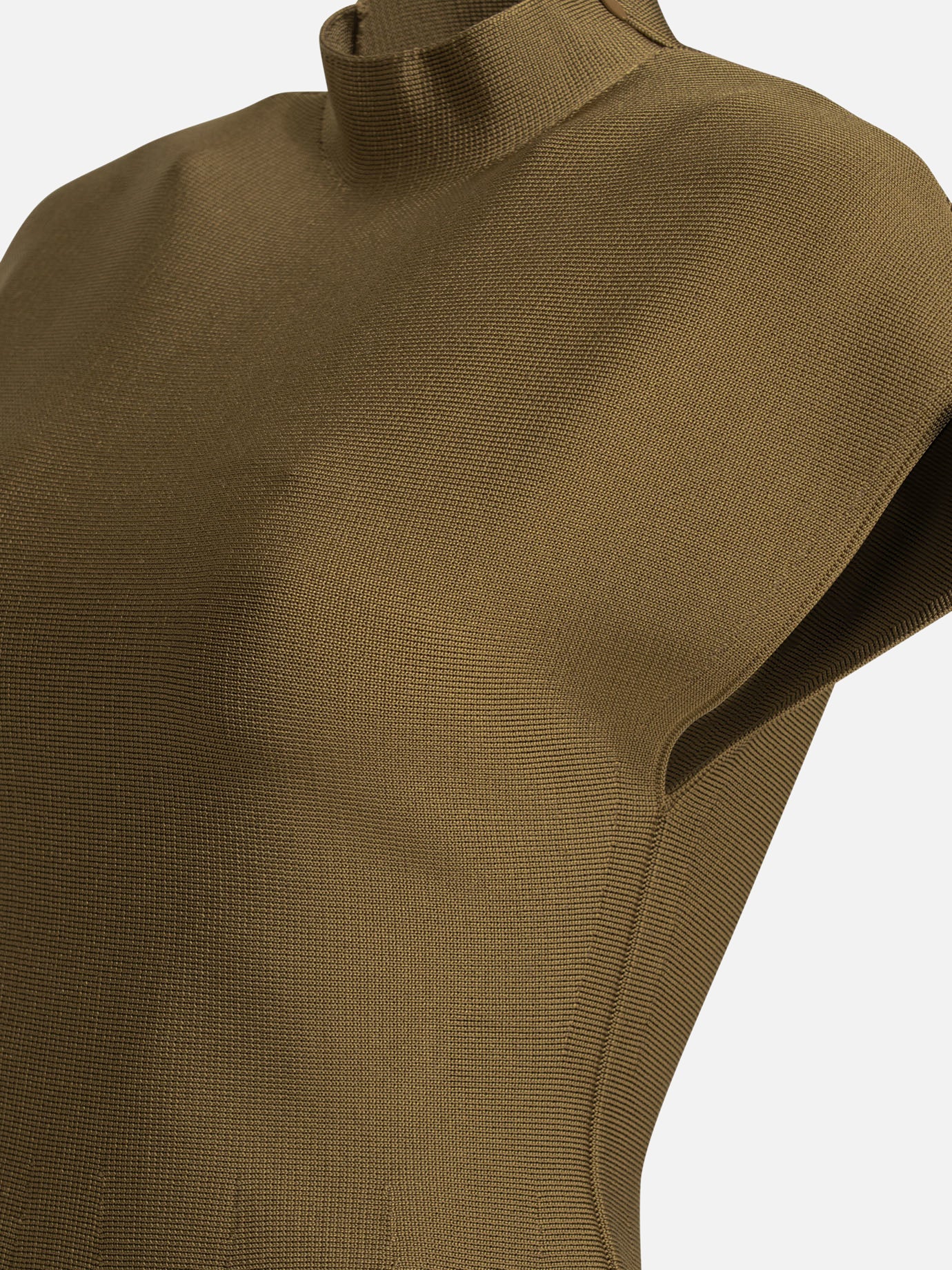 Casual tops Solid colour  Brown - Khaite Women | PDP | VIETTI Online Store | thumbnail_4