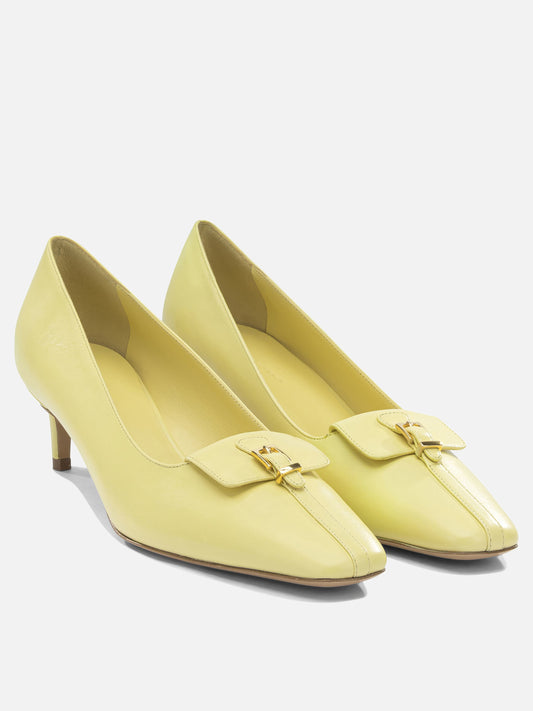 Pumps 100% chlorofibre - 100% chlorofibre  Yellow - Khaite Women | PLP | VIETTI Online Store | 2
