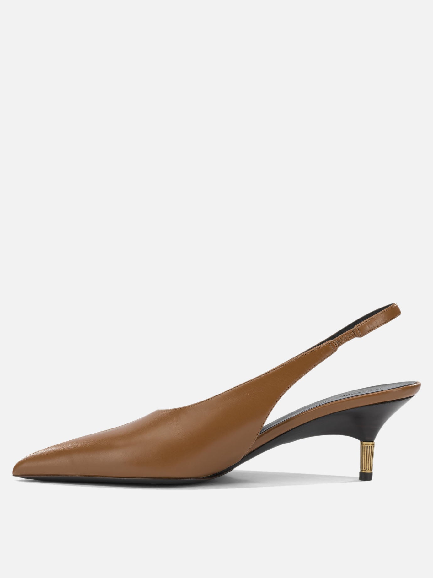 Slingbacks 100% leather - 100% chlorofibre  Brown - Khaite Women | PDP | VIETTI Online Store | Zoom-Modal_3
