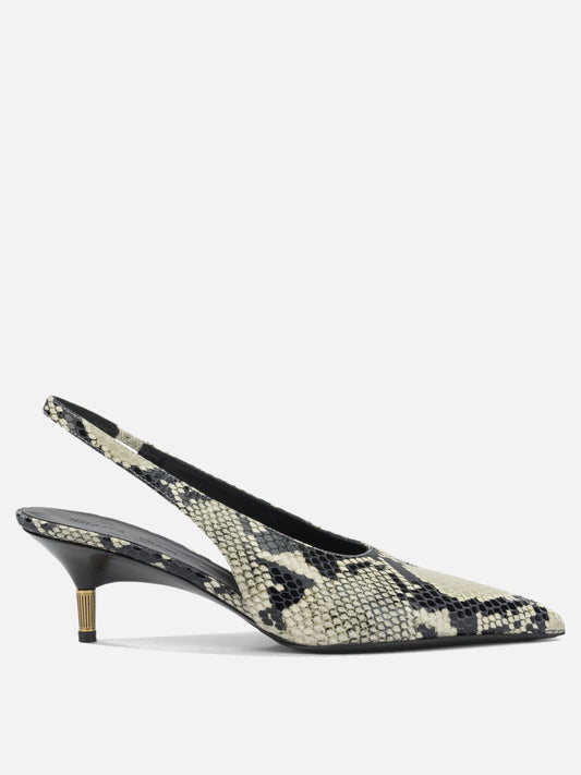 Slingbacks 100% leather - 100% chlorofibre  Beige - Khaite Women | PLP | VIETTI Online Store 
