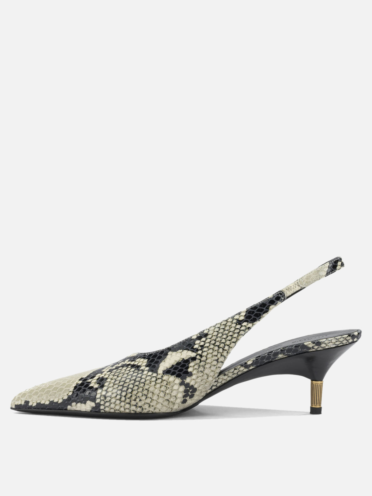 Khaite "Bella 55MM" Slingback Beige