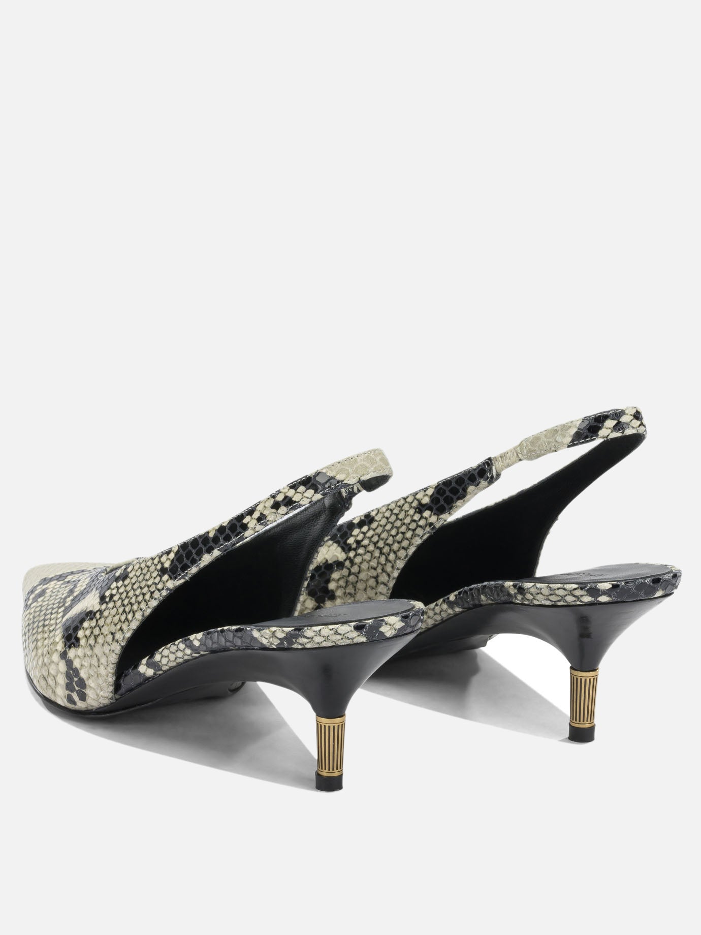 Slingback 100% leather - 100% chlorofibre  Beige - Khaite Donna | PDP | VIETTI Online Store | thumbnail_4