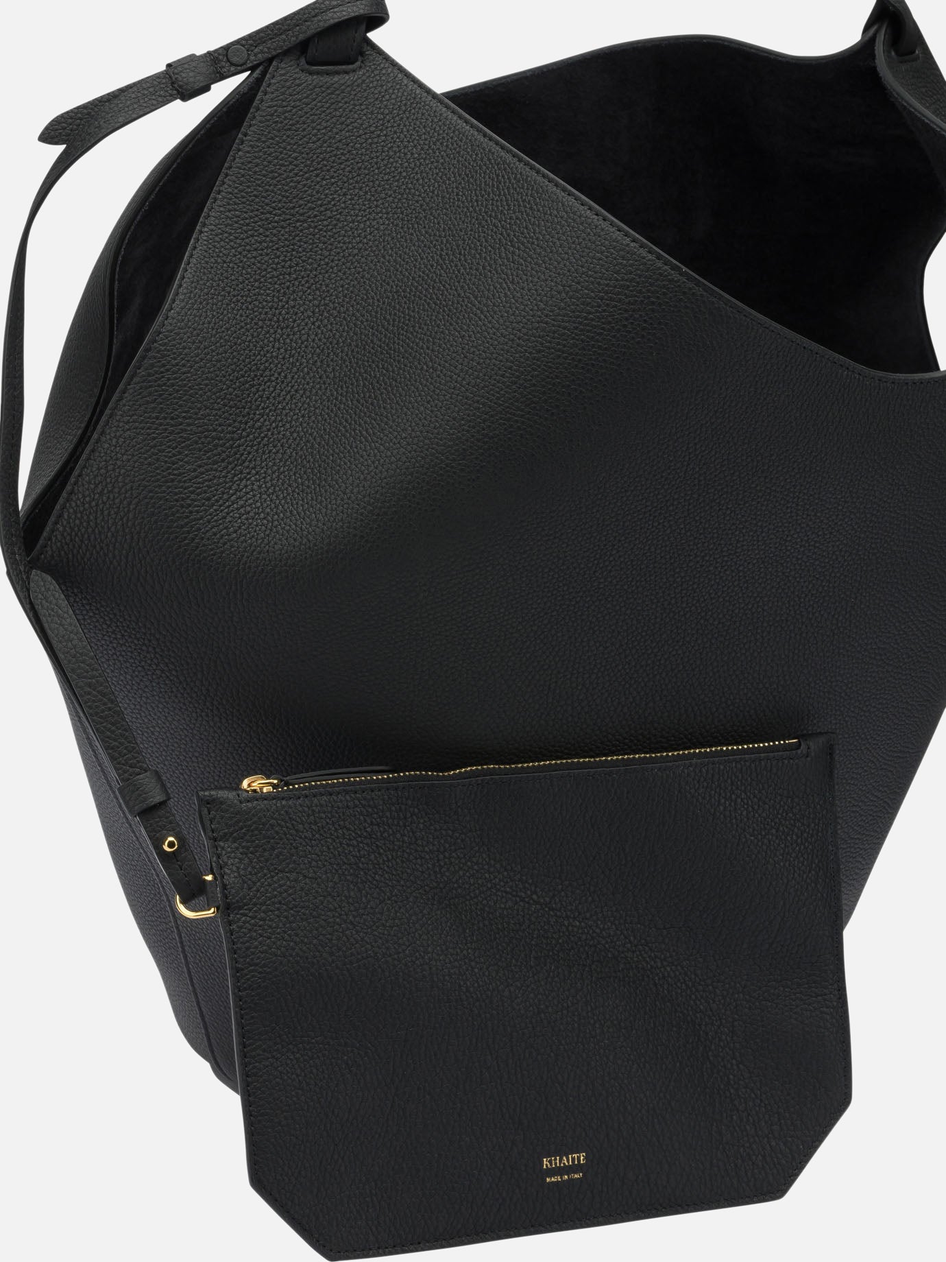 Large bags 100% calfskin  Black - Khaite Women | PDP | VIETTI Online Store | thumbnail_4