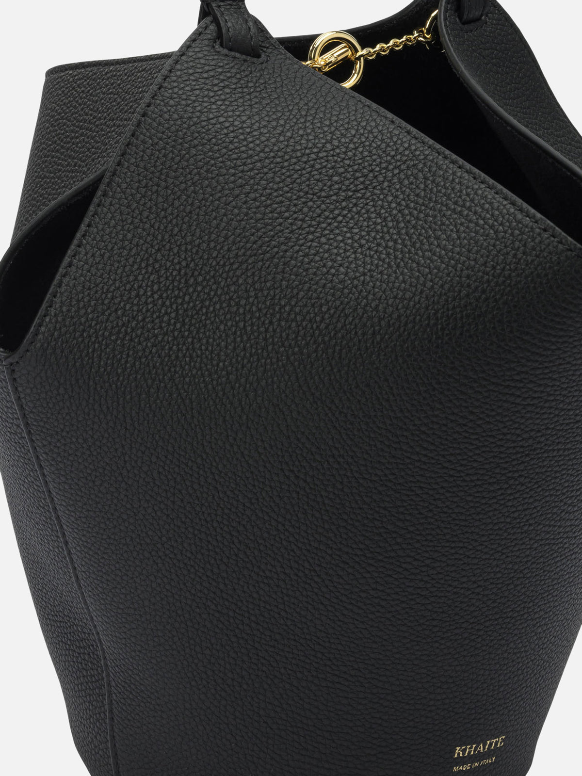Khaite "Lotus Mini" shoulder bag Black