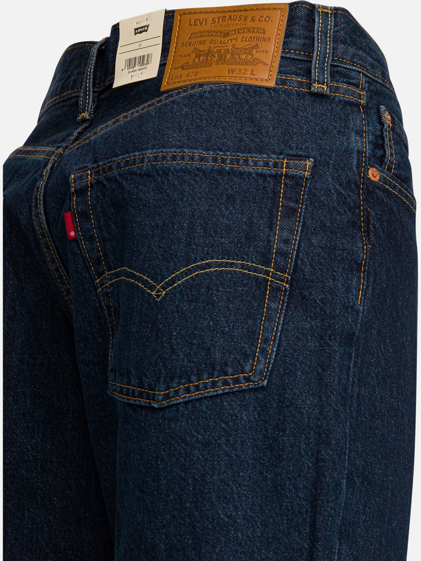 Short cinque tasche Solid colour  Blu - Levi&#39;s Uomo | PDP | VIETTI Online Store | thumbnail_4