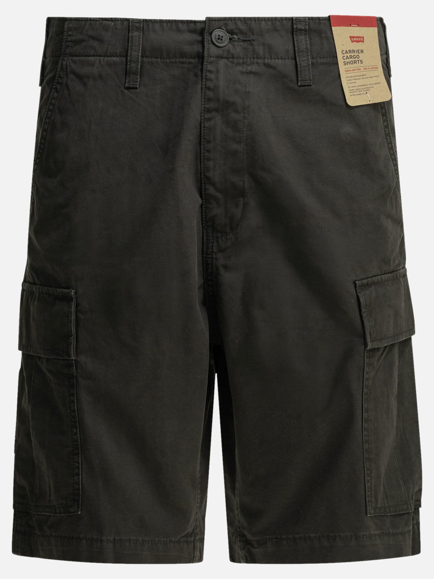 Cargo shorts Solid colour  Black - Levi's Men | PDP | VIETTI Online Store | Zoom-Modal
