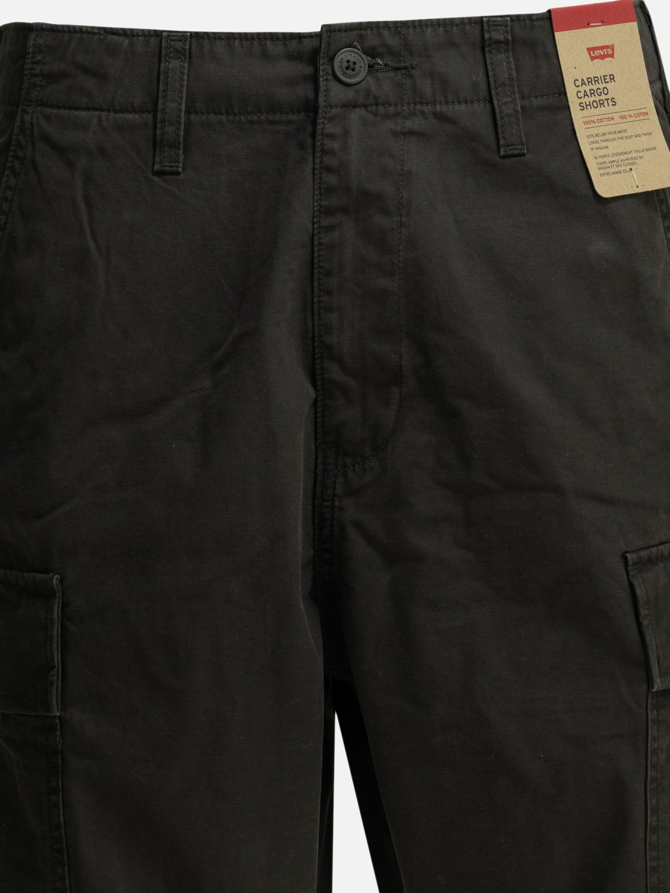 Cargo shorts Solid colour  Black - Levi's Men | PDP | VIETTI Online Store | thumbnail_3