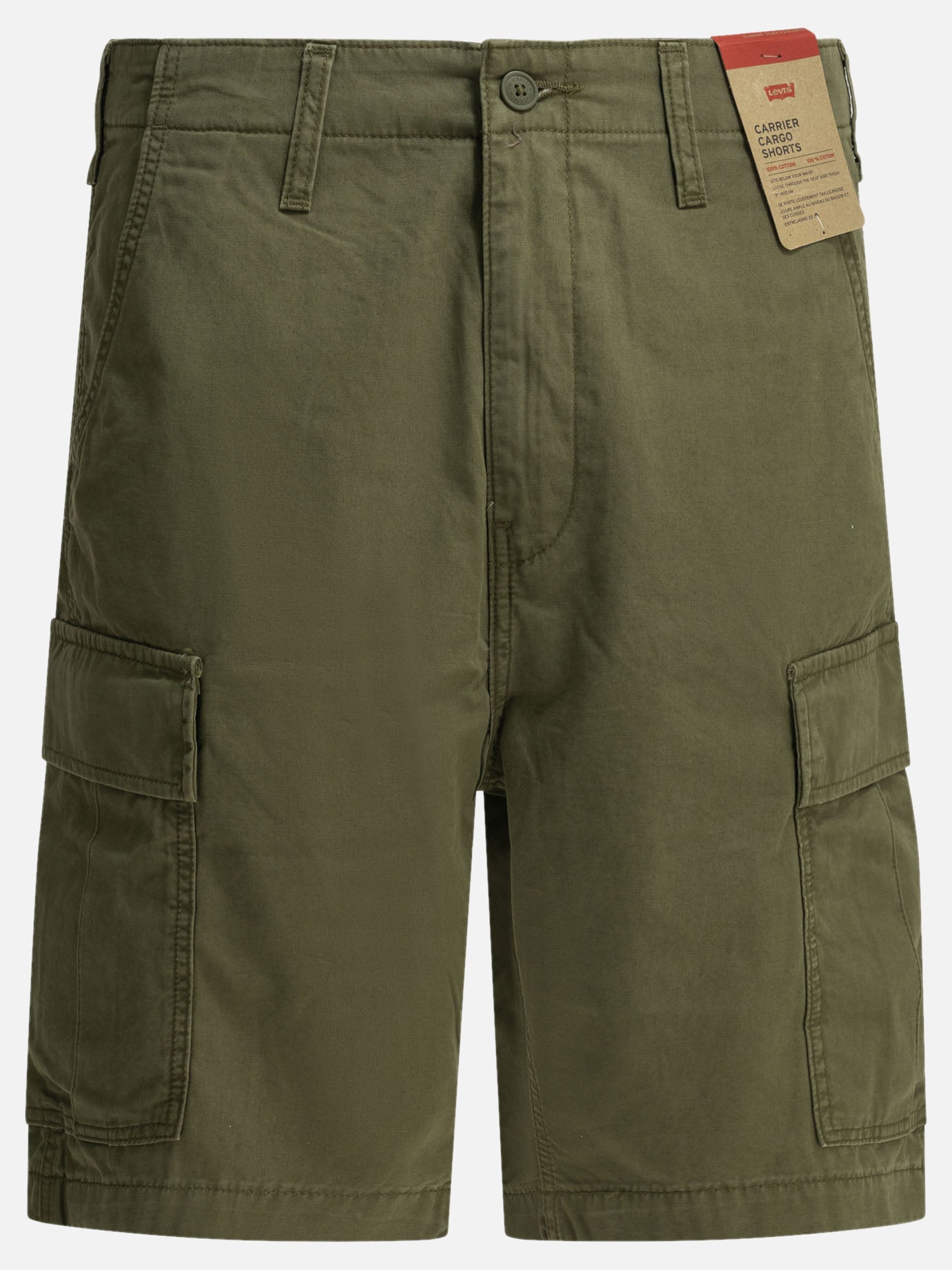 Cargo shorts Solid colour  Green - Levi's Men | PDP | VIETTI Online Store | thumbnail