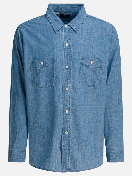 Camicie casual Solid colour  Azzurro - Levi's Uomo | PLP | VIETTI Online Store 
