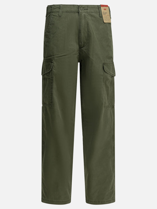 Cargo & parachute trousers Solid colour  Green - Levi's Men | PLP | VIETTI Online Store 
