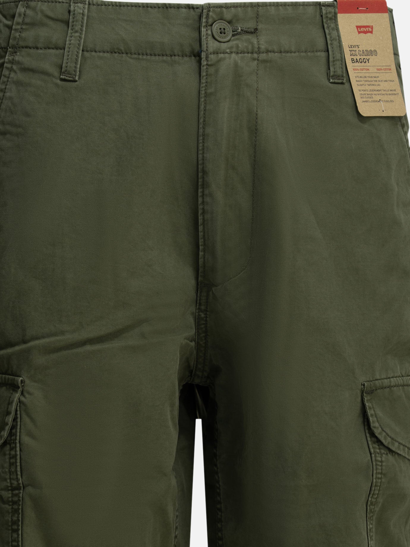 Cargo & parachute trousers Solid colour  Green - Levi's Men | PDP | VIETTI Online Store | Zoom-Modal_3

