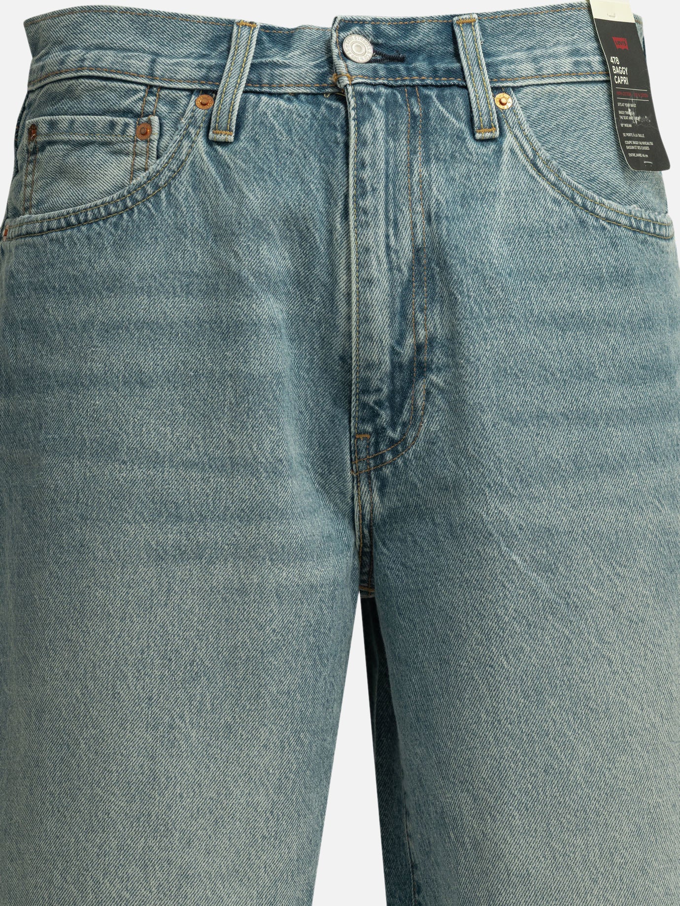 Wide-leg jeans Solid colour  Light blue - Levi's Men | PDP | VIETTI Online Store | Zoom-Modal_3
