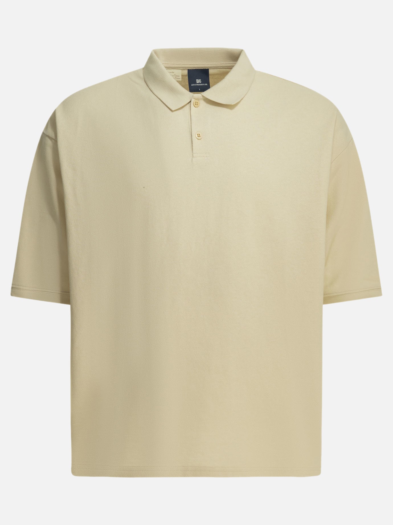 Polo shirts with buttons Solid colour  Beige - Levi's Men | PDP | VIETTI Online Store | thumbnail