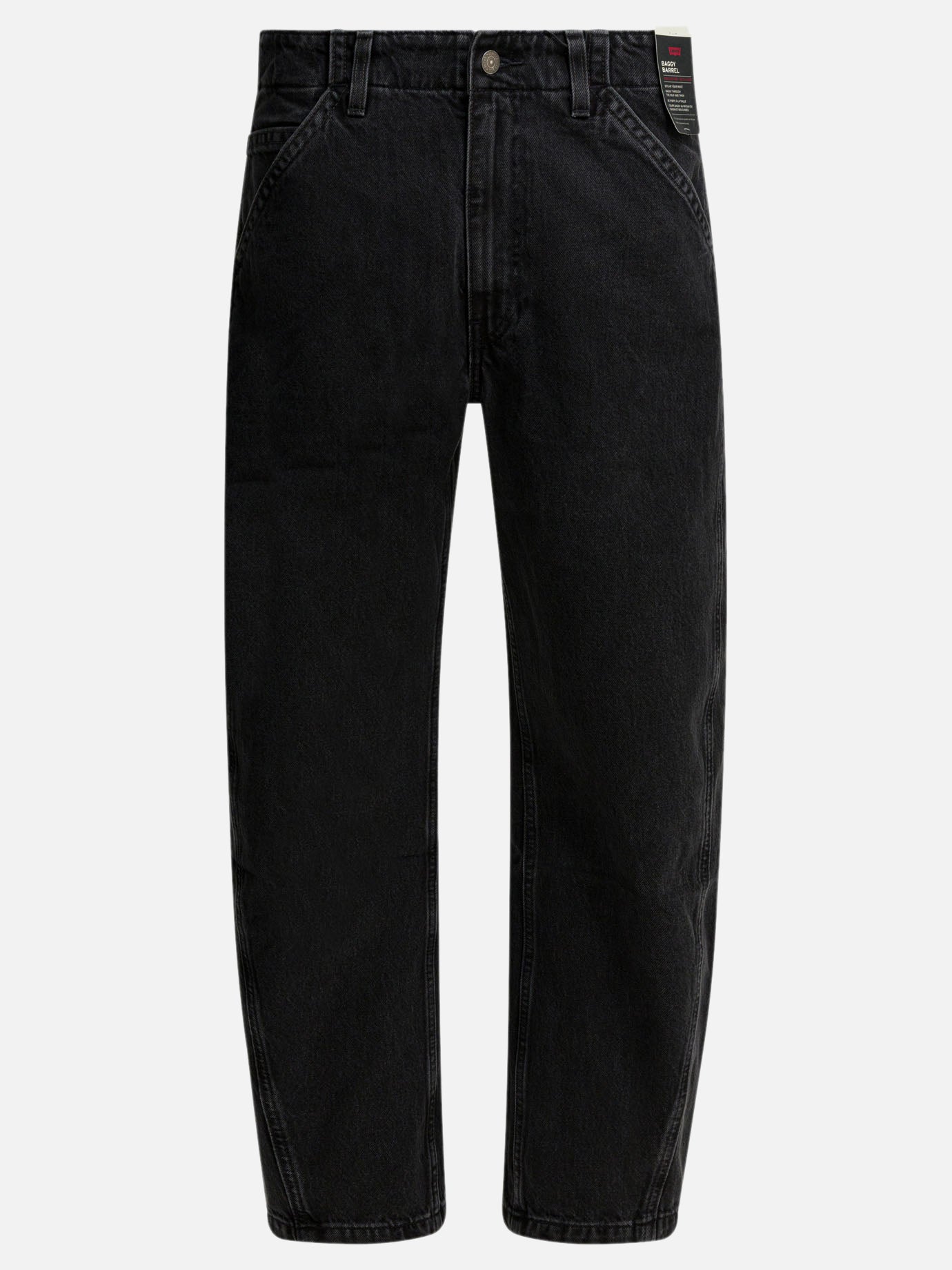 Wide-leg jeans Solid colour  Black - Levi's Men | PDP | VIETTI Online Store | Zoom-Modal
