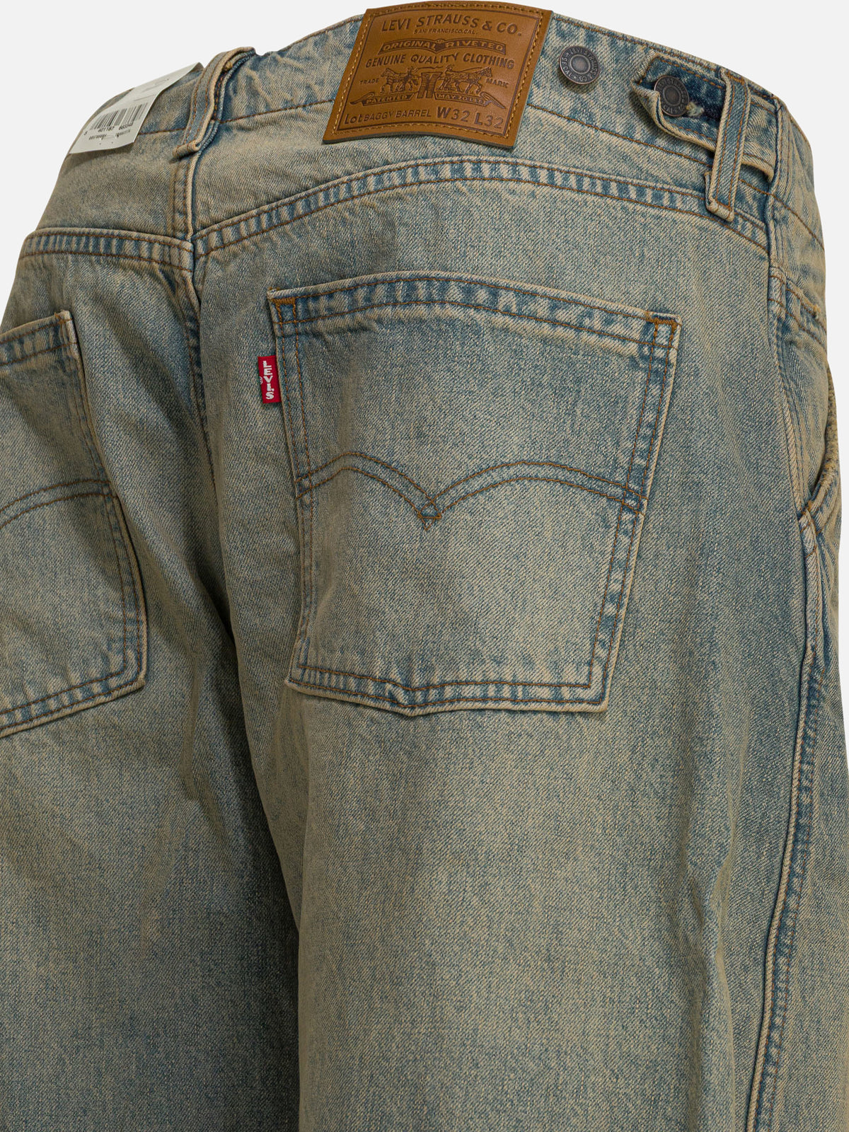Levi's "Baggy Barrel" wide leg jeans Light blue - VIETTI