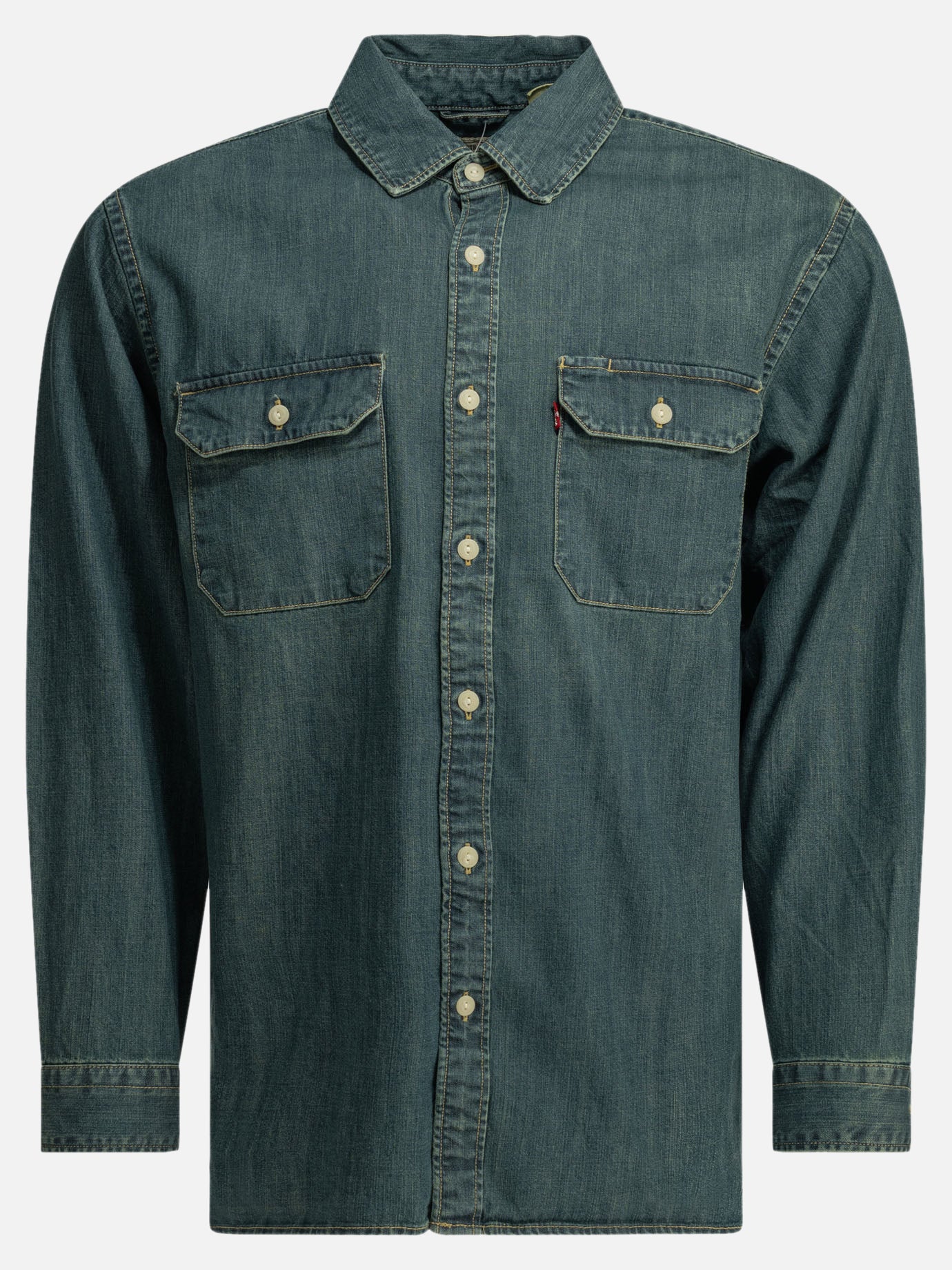 Casual shirts Solid colour  Blue - Levi's Men | PDP | VIETTI Online Store | Zoom-Modal
