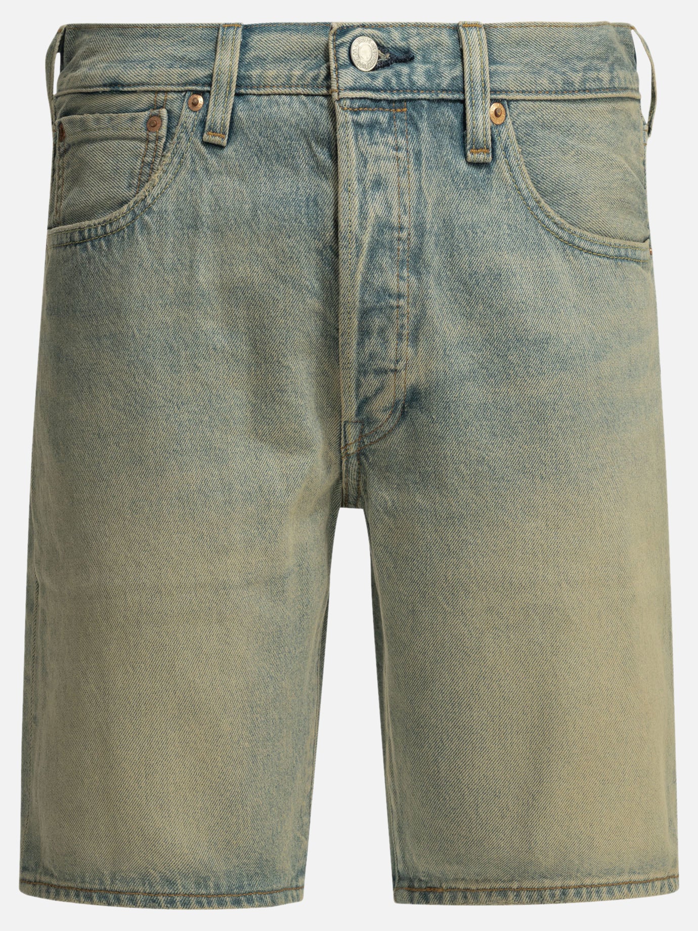 Five pockets shorts Solid colour  Light blue - Levi's Men | PDP | VIETTI Online Store | Zoom-Modal
