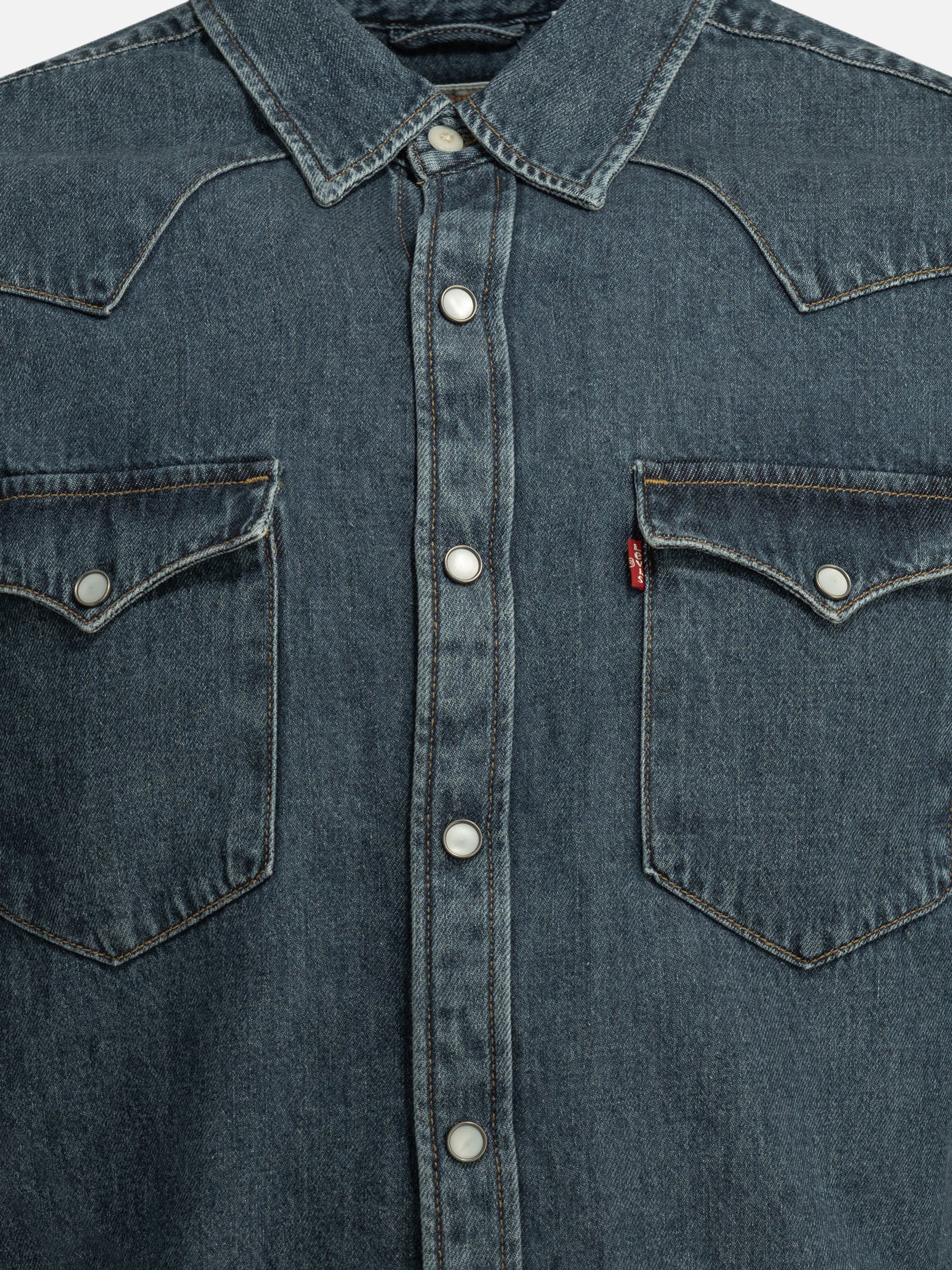 Casual shirts Solid colour  Blue - Levi's Men | PDP | VIETTI Online Store | Zoom-Modal_3
