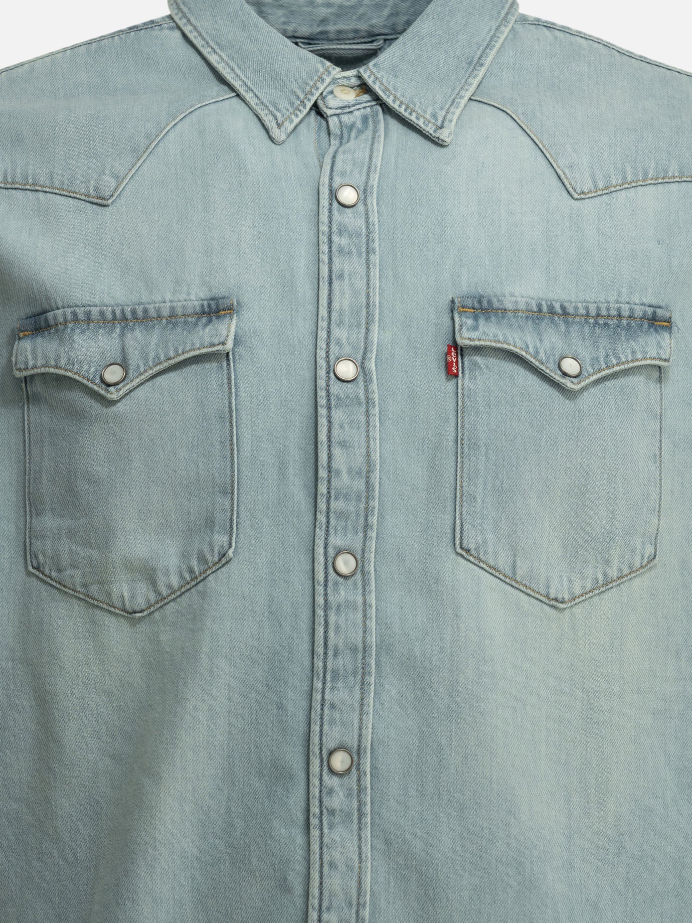 Casual shirts Solid colour  Light blue - Levi's Men | PDP | VIETTI Online Store | Zoom-Modal_3

