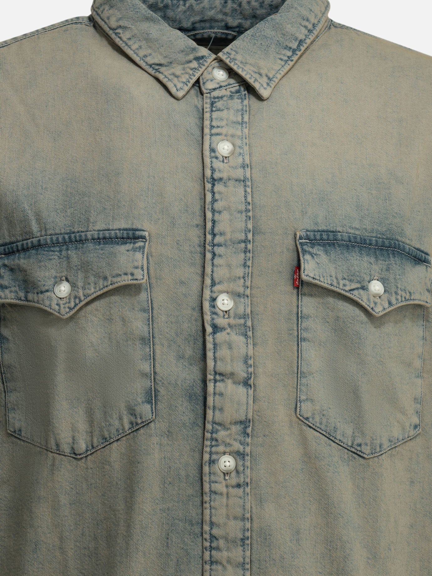 Casual shirts Solid colour  Light blue - Levi's Men | PDP | VIETTI Online Store | Zoom-Modal_3

