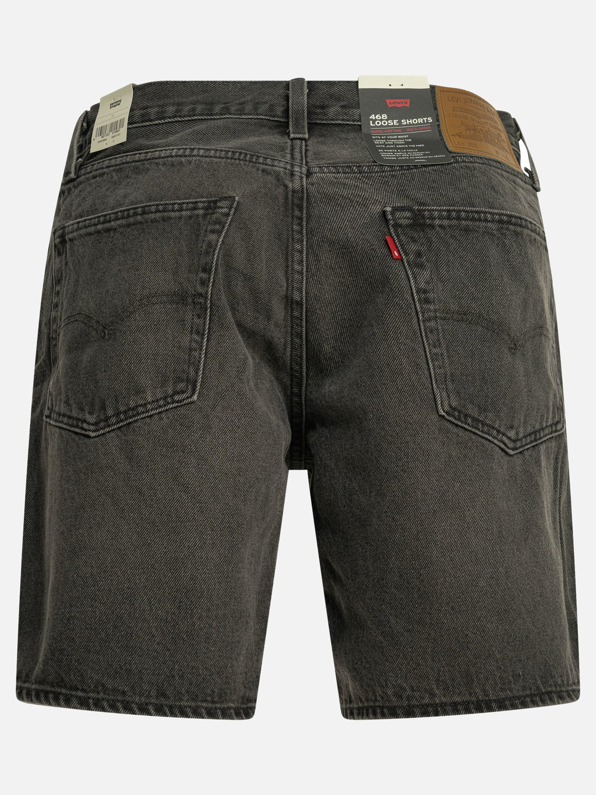 Levi's "468 Stay Loose" Five-pocket shorts Black