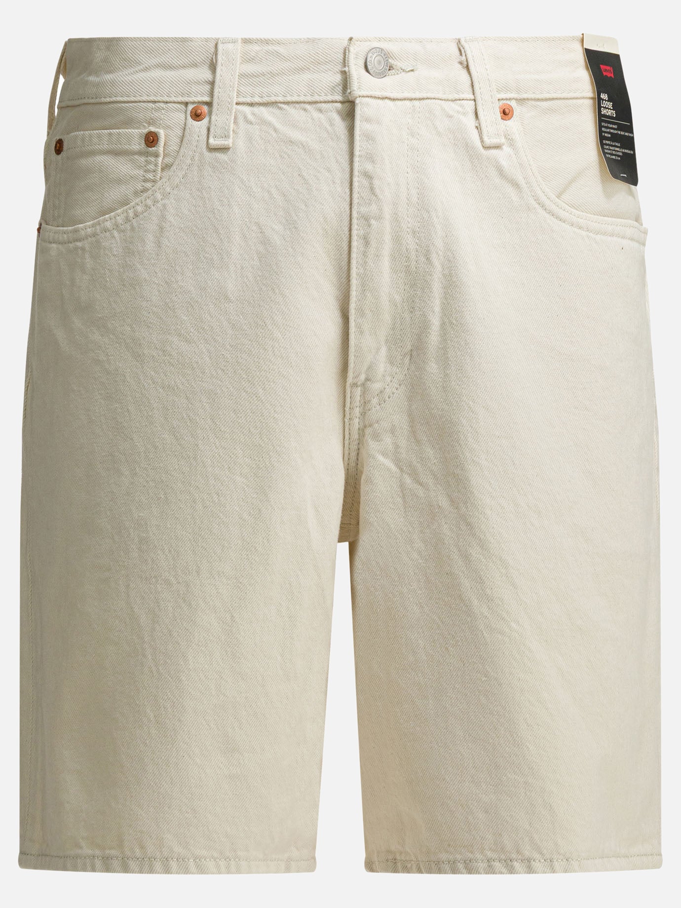 Short cinque tasche 100% cotton  Bianco - Levi's Uomo | PDP | VIETTI Online Store | thumbnail