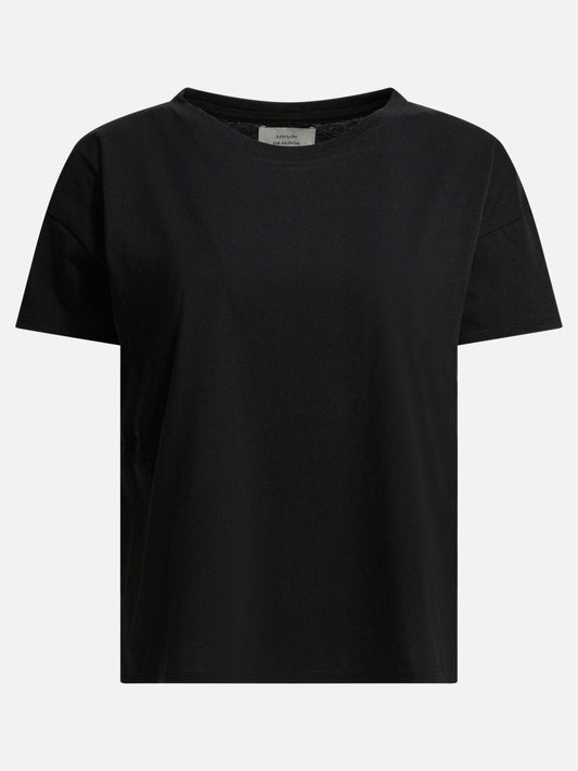 LouLou De Saison "Basiluzzo LDS" Crew-Neck T-Shirt Black


