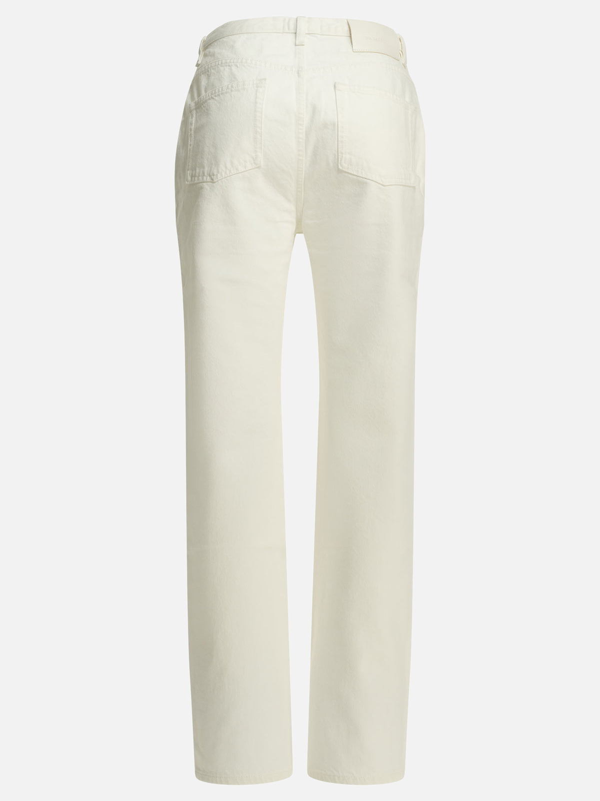 LouLou De Saison "Jude LDS" Straight-Leg Jeans White

