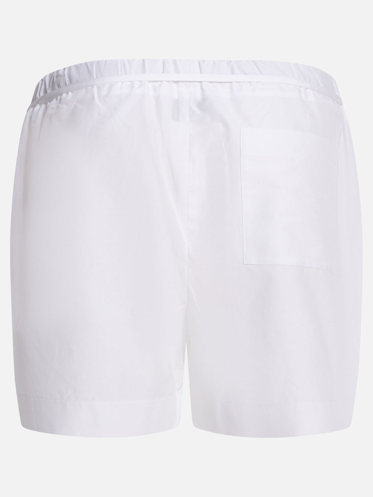 LouLou De Saison Short con lacci "Malone" Bianco - VIETTI