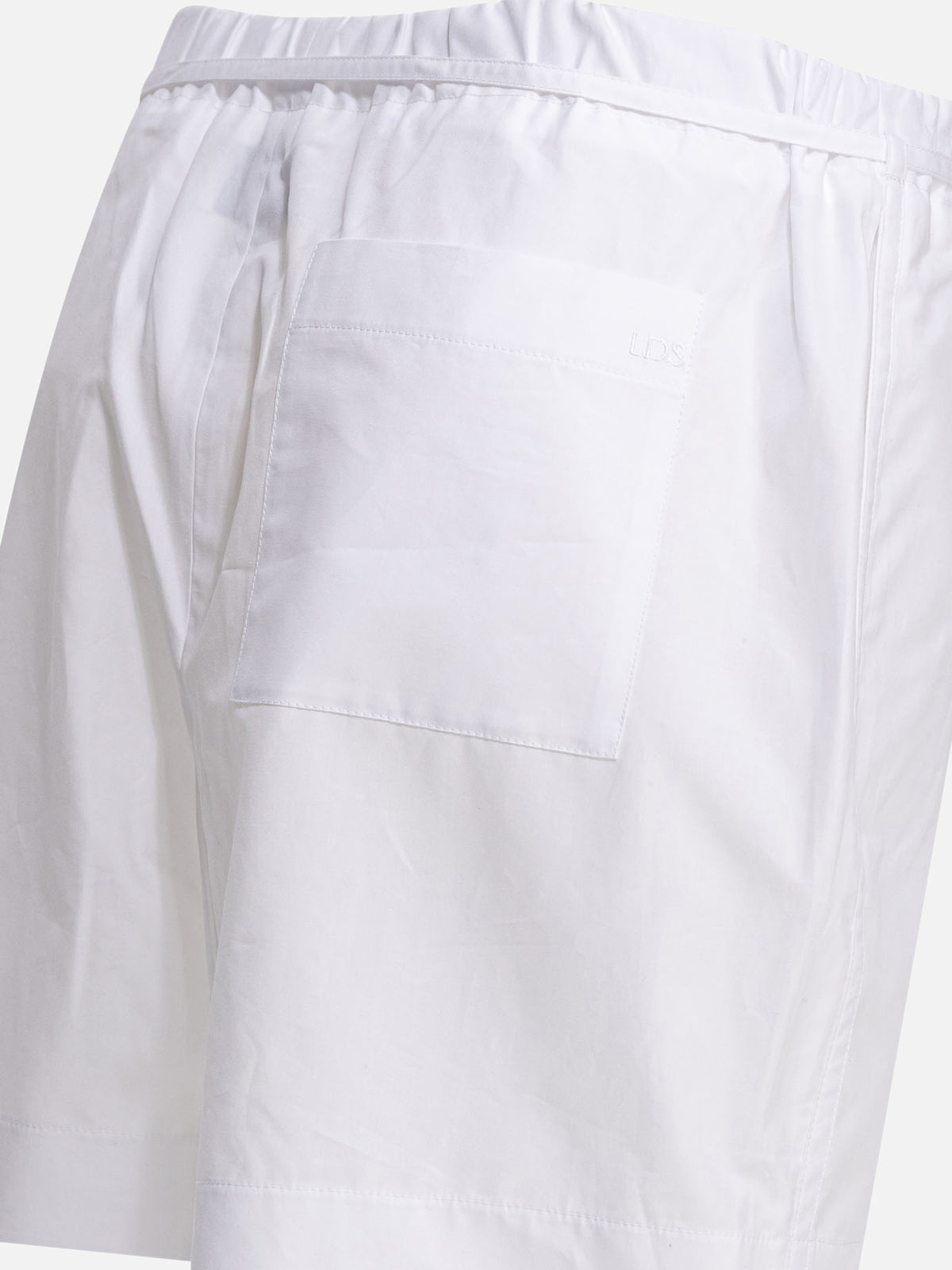 LouLou De Saison "Malone" Shorts with Laces White

