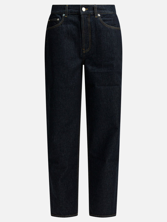 LouLou De Saison "Samur LDS" Straight-Leg Jeans Blue

