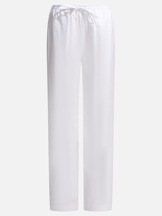 LouLou De Saison "Sero LDS" Casual Pants White

