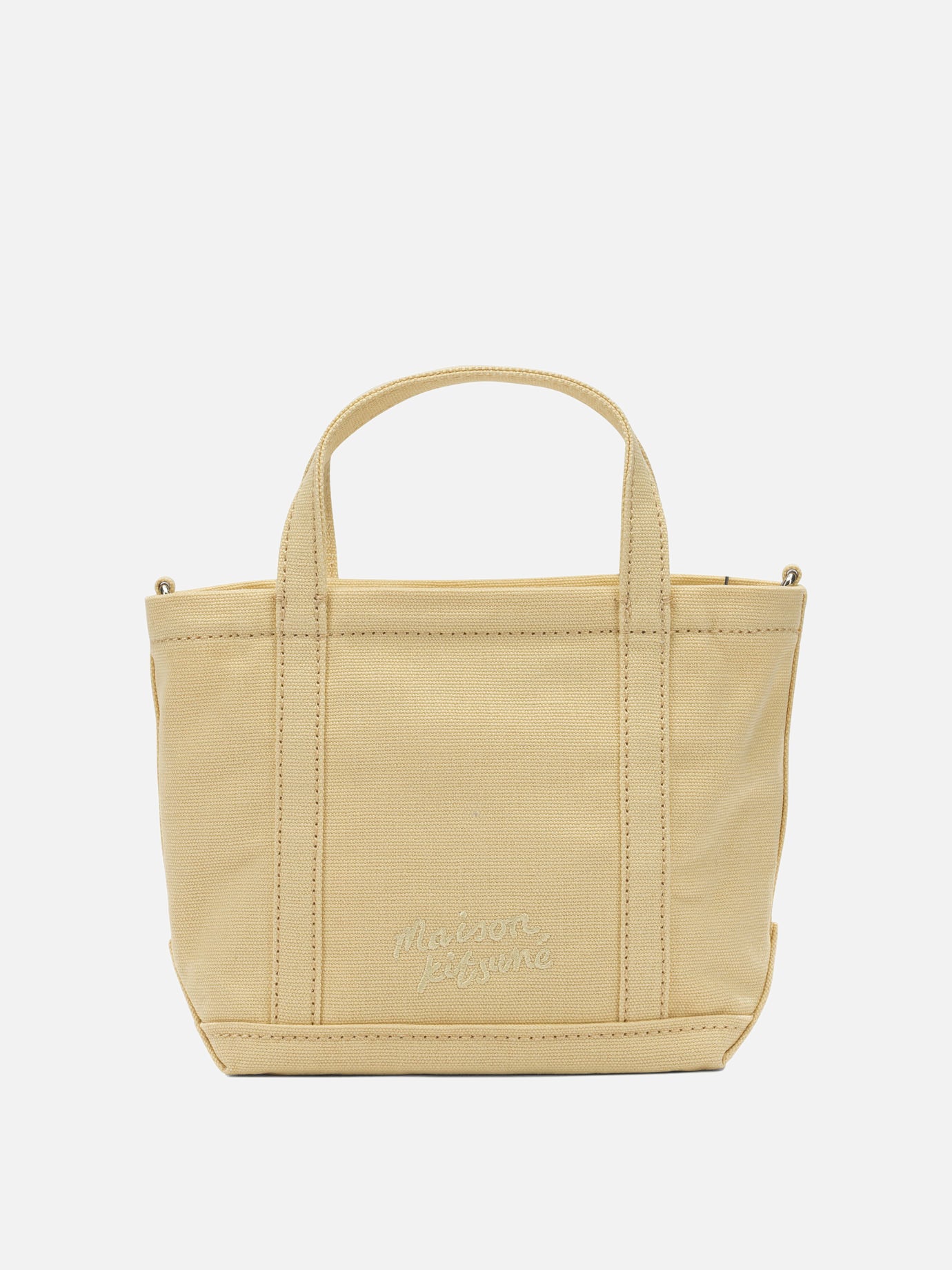 Maison Kitsune コットンボディツイルバッグ Maison Kitsuné Small 