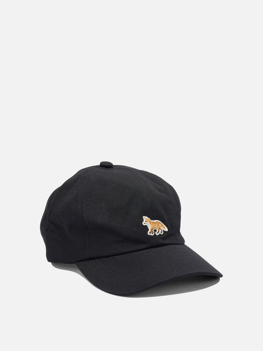 Baseball caps 100% cotton  Black - Maison Kitsuné Men | PLP | VIETTI Online Store | 2
