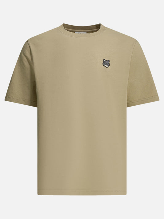 Crewneck t-shirts Logo  Beige - Maison Kitsuné Men | PLP | VIETTI Online Store 
