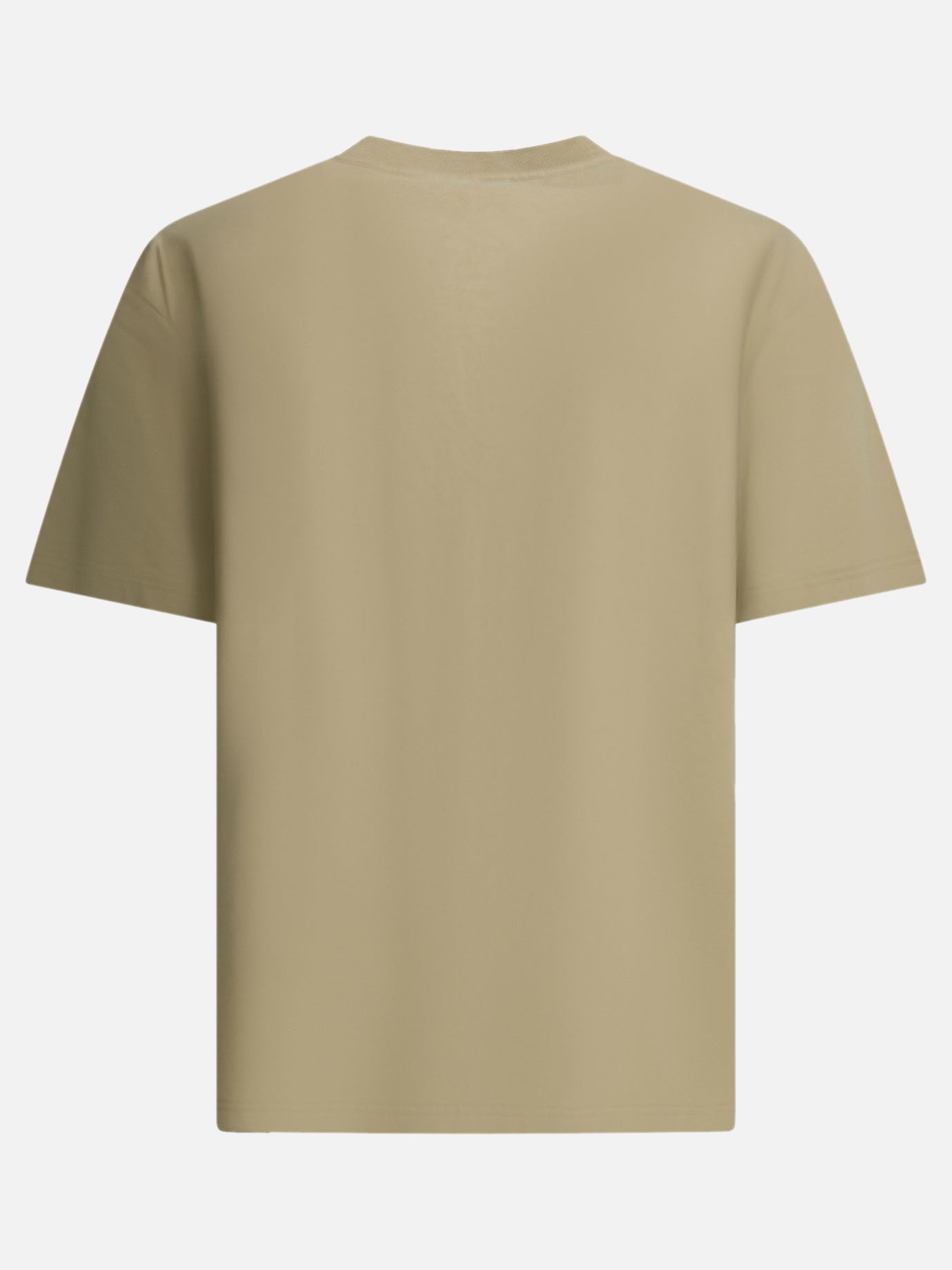 Crewneck t-shirts Logo  Beige - Maison Kitsuné Men | PDP | VIETTI Online Store | Zoom-Modal_2
