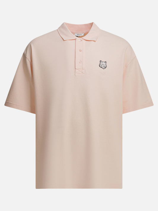 Polo shirts with buttons Logo  Pink - Maison Kitsuné Men | PLP | VIETTI Online Store 
