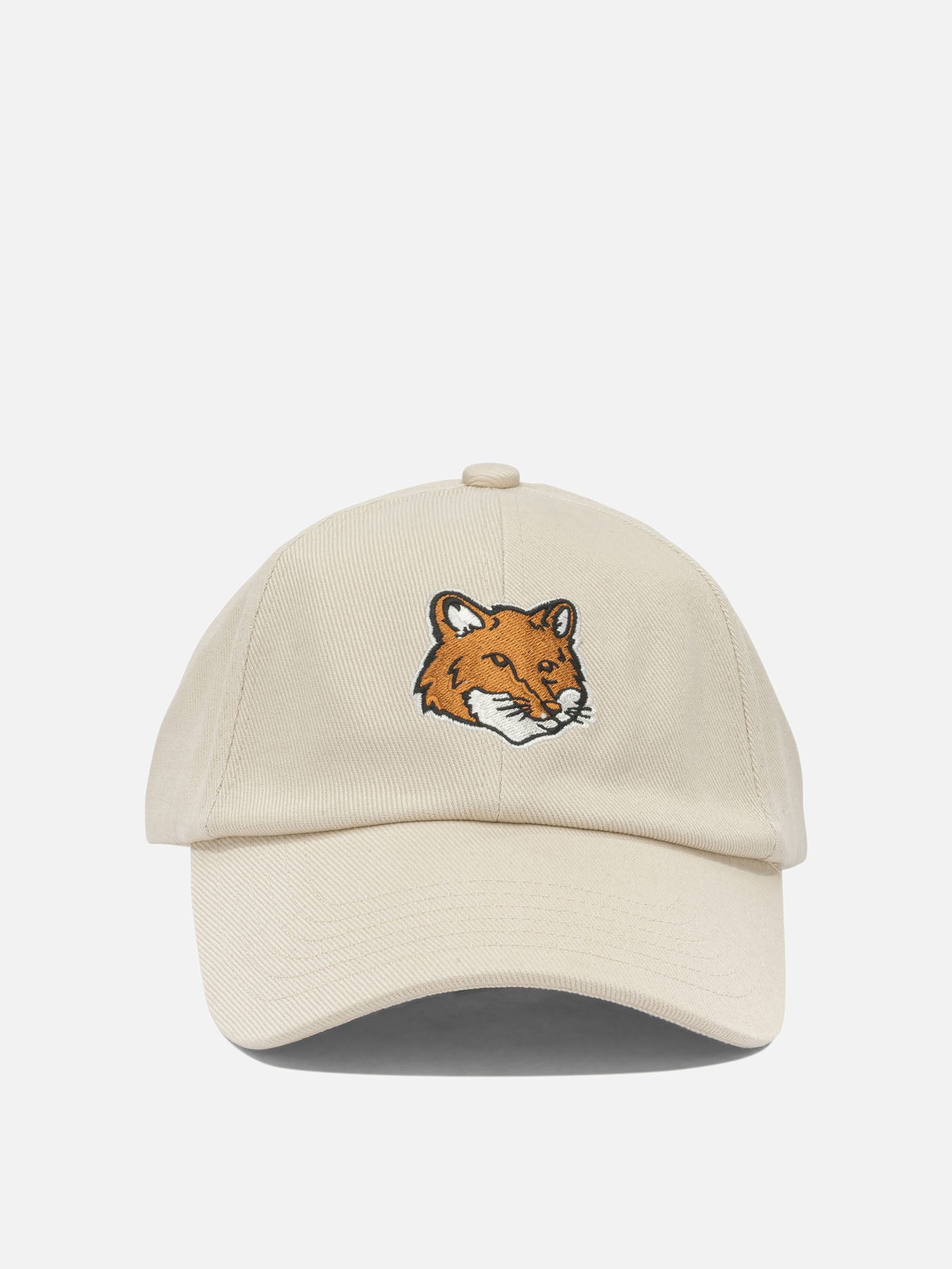 Baseball caps 100% cotton  Beige - Maison Kitsuné Women | PDP | VIETTI Online Store | Zoom-Modal
