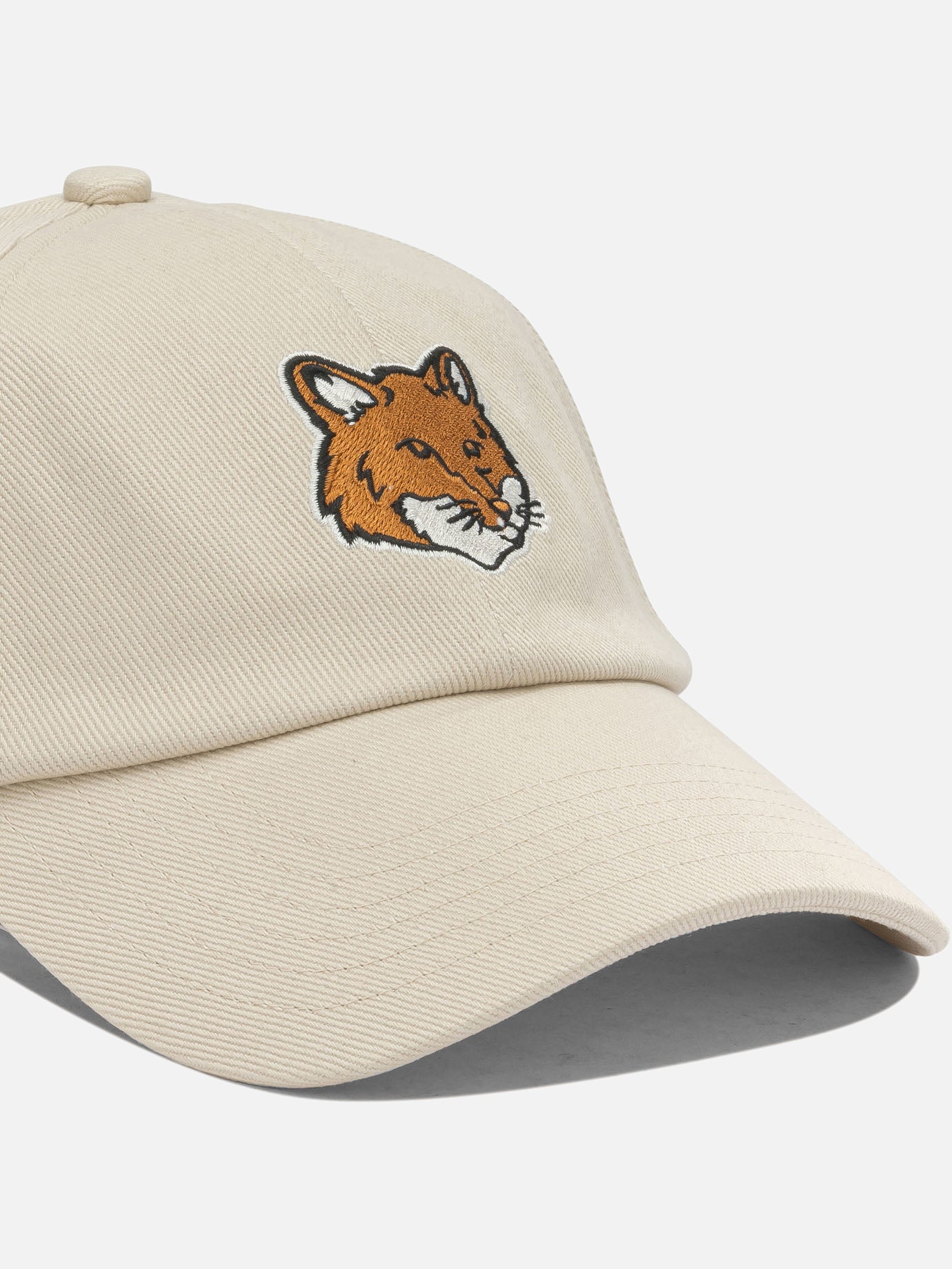 Baseball caps 100% cotton  Beige - Maison Kitsuné Women | PDP | VIETTI Online Store | thumbnail_4