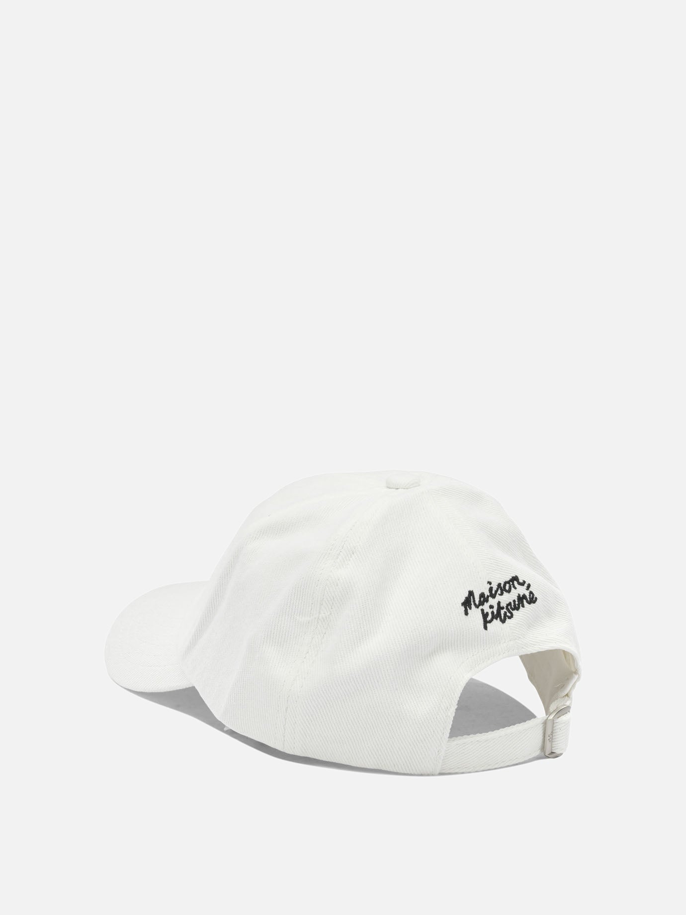 Baseball caps 100% cotton  White - Maison Kitsuné Women | PDP | VIETTI Online Store | thumbnail_3