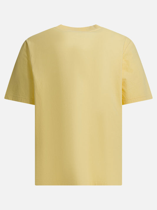 Crewneck t-shirts Logo  Yellow - Maison Kitsuné Men | PLP | VIETTI Online Store | 2
