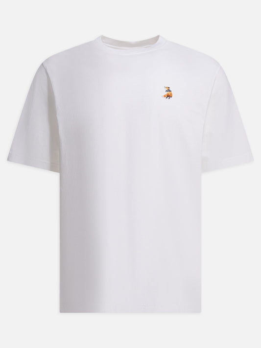 Crewneck t-shirts Logo  White - Maison Kitsuné Men | PLP | VIETTI Online Store 
