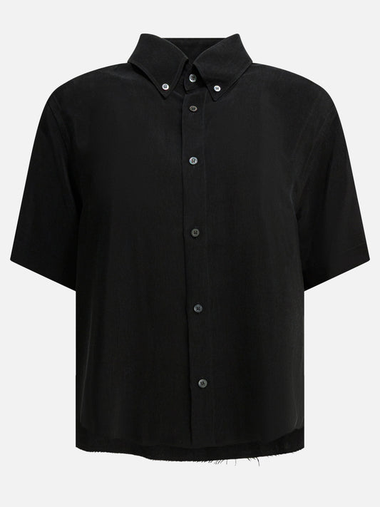 Casual shirts Solid colour  Black - Maison Margiela Women | PLP | VIETTI Online Store 
