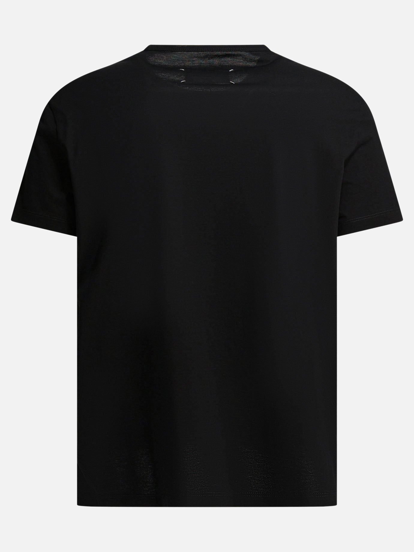 Maison Margiela Short-sleeved t-shirt with logo Black - Men