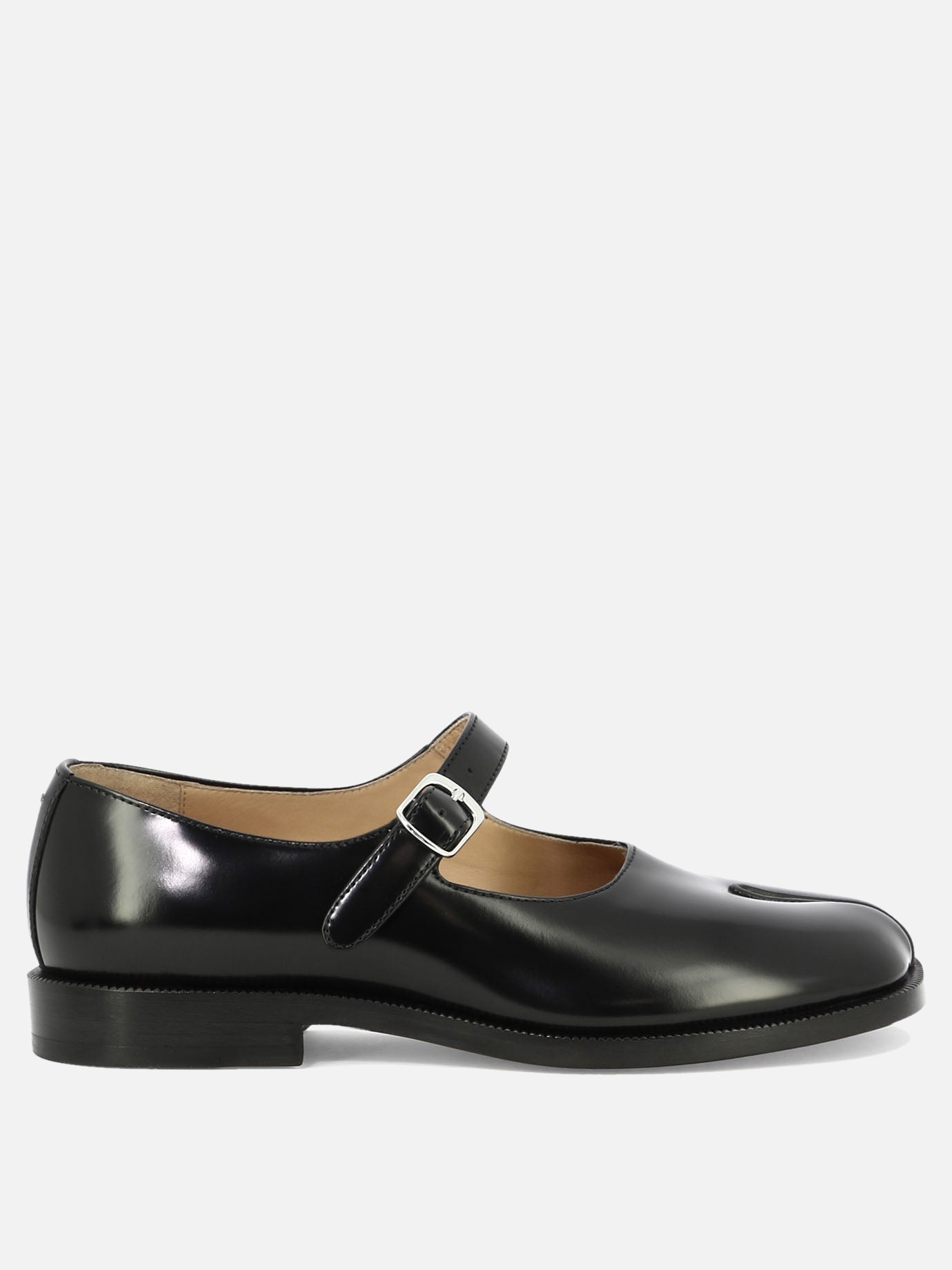 Ballerine Mary Jane 100% calf leather - 100% leather  Nero - Maison Margiela Donna | PDP | VIETTI Online Store | Zoom-Modal
