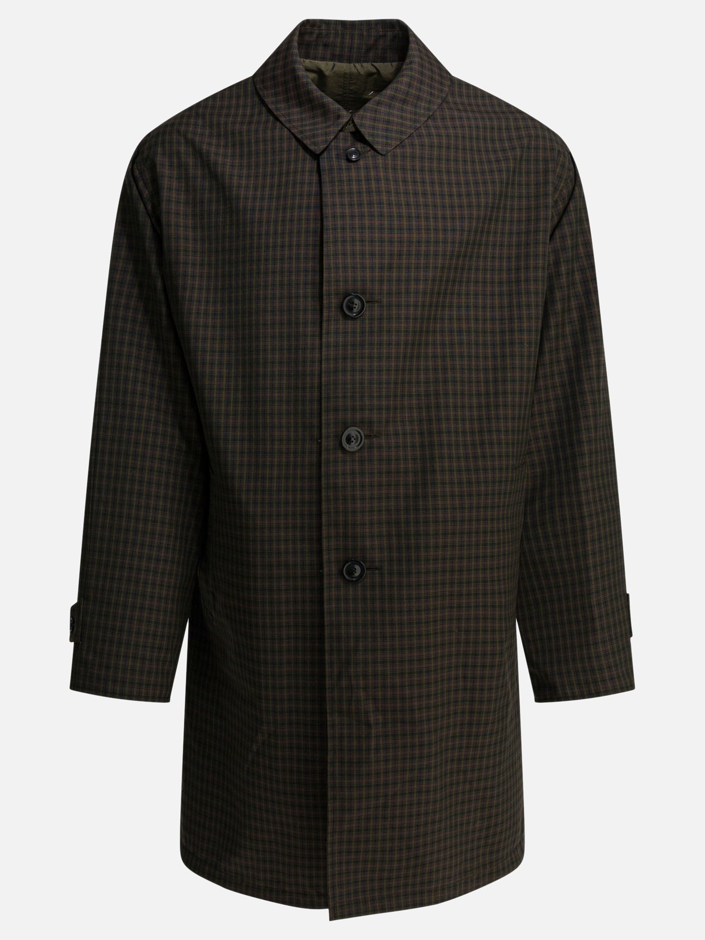 Raincoats & Trench coats Check  Green - Maison Margiela Men | PDP | VIETTI Online Store | Zoom-Modal
