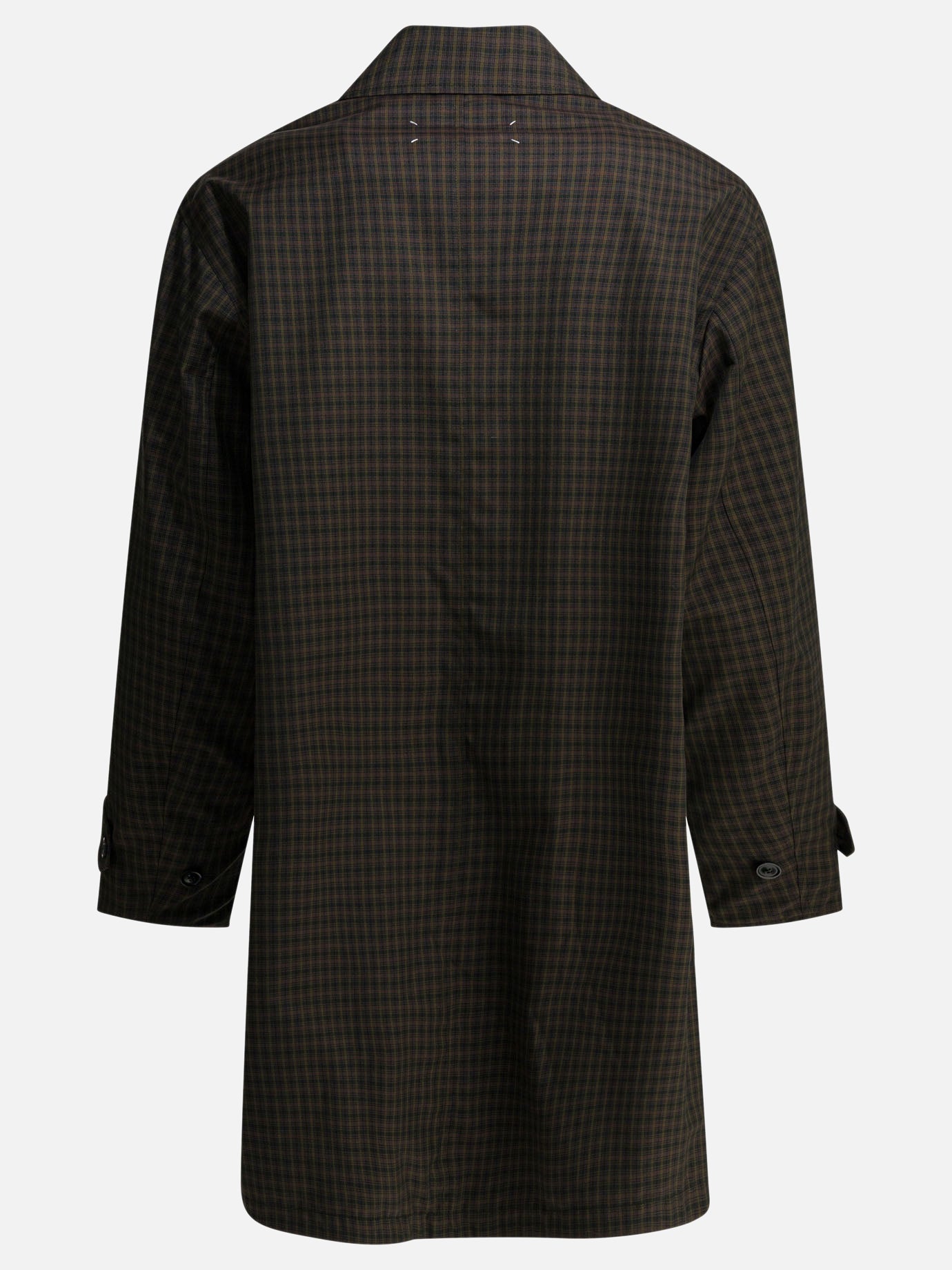 Raincoats & Trench coats Check  Green - Maison Margiela Men | PDP | VIETTI Online Store | thumbnail_3