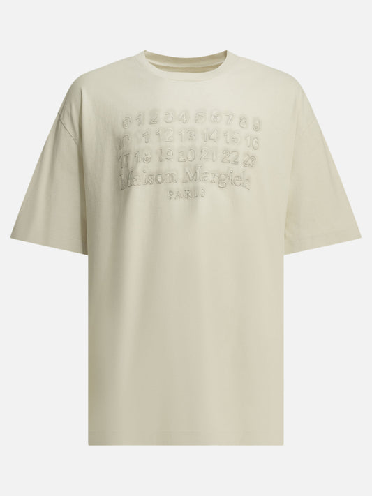 Crewneck t-shirts Logo  White - Maison Margiela Men | PDP | VIETTI Online Store 

